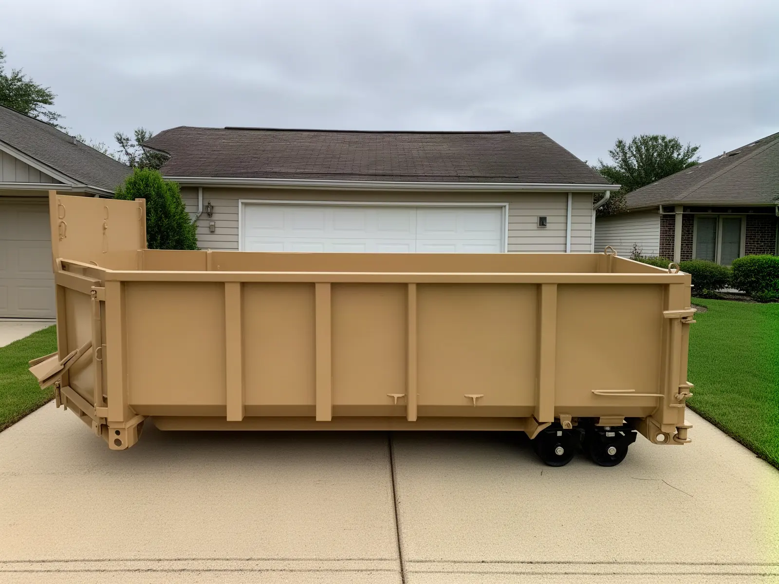 Roll-off dumpster from Horse Island Dumpster Services in San Antonio, FL
